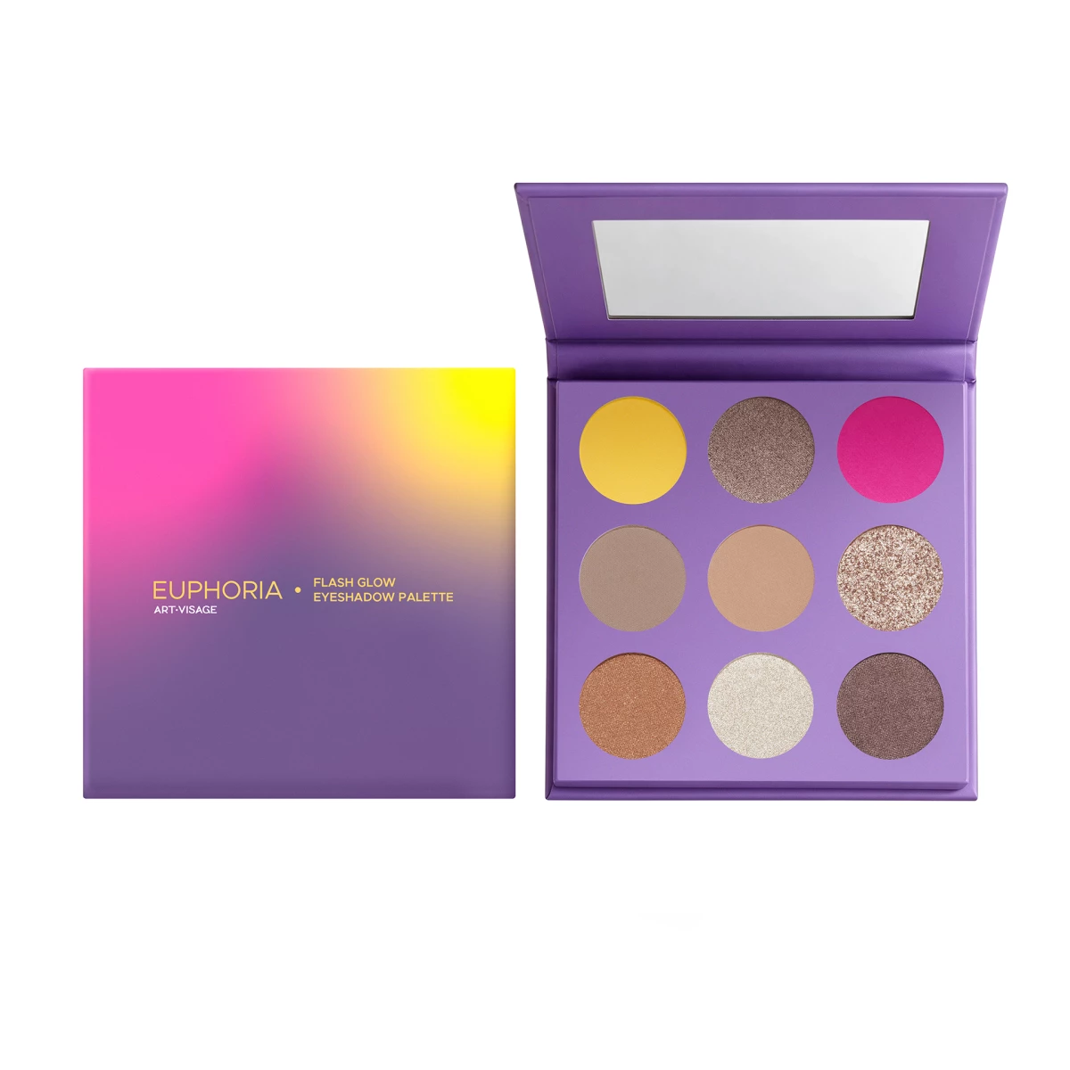 Палетка теней для глаз EUPHORIA FLASH GLOW