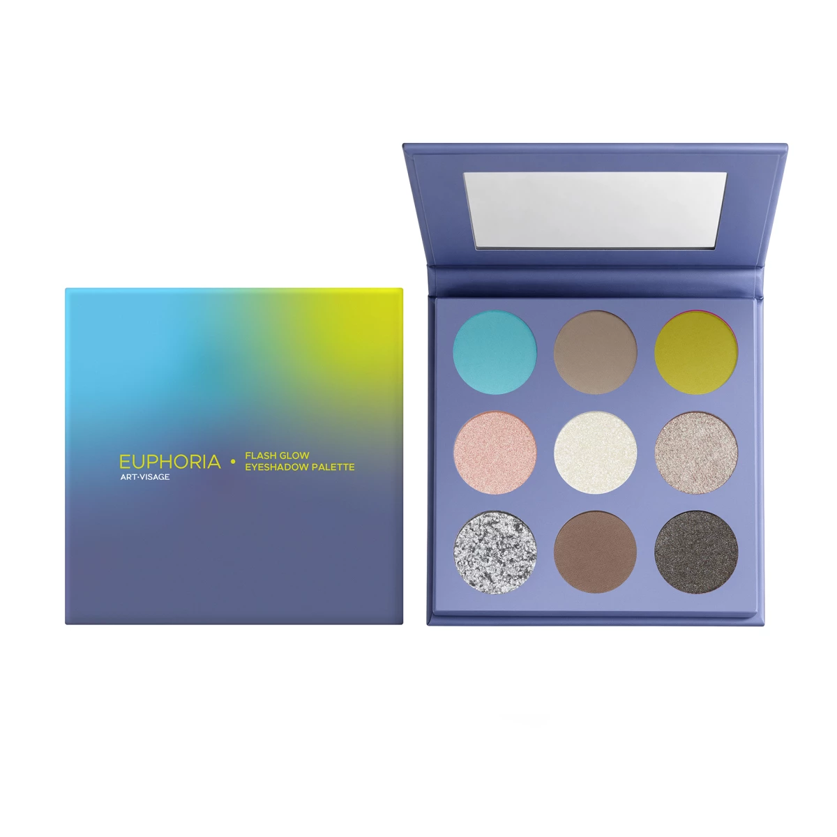 Палетка теней для глаз EUPHORIA FLASH GLOW